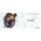 Személyre szabható - Barna hajú Csini Ikrek lány mintás bögre