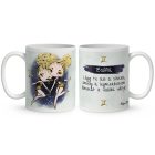 Személyre szabható - Szőke hajú Csini Ikrek lány mintás bögre