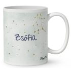 Személyre szabható - Szőke hajú Csini Ikrek lány mintás bögre