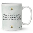 Személyre szabható - Szőke hajú Csini Ikrek lány mintás bögre