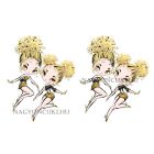 Személyre szabható - Szőke hajú Csini Ikrek lány mintás bögre