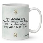 Személyre szabható - Szőke hajú Csini Oroszlán lány mintás bögre