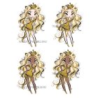 Személyre szabható - Szőke hajú Csini Oroszlán lány mintás bögre