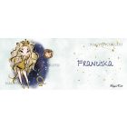 Személyre szabható - Szőke hajú Csini Oroszlán lány mintás bögre