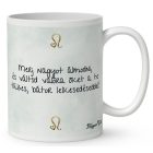 Személyre szabható - Vörös hajú Csini Oroszlán lány mintás bögre