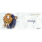 Személyre szabható - Vörös hajú Csini Oroszlán lány mintás bögre