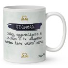 Személyre szabható - Szőke hajú Csini Mérleg lány mintás bögre