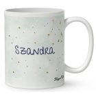 Személyre szabható - Szőke hajú Csini Mérleg lány mintás bögre