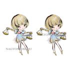 Személyre szabható - Szőke hajú Csini Mérleg lány mintás bögre