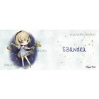 Személyre szabható - Szőke hajú Csini Mérleg lány mintás bögre