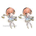 Személyre szabható - Vörös hajú Csini Mérleg lány mintás bögre