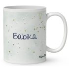 Személyre szabható - Barna hajú Csini Halak lány mintás bögre