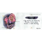 Személyre szabható - Rózsaszín hajú Csini Halak lány mintás bögre