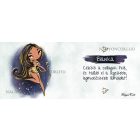 Személyre szabható - Barna hajú Csini Nyilas lány mintás bögre