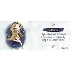 Személyre szabható - Szőke hajú Csini Nyilas lány mintás bögre