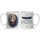 Személyre szabható - Szőke hajú Csini Skorpió lány mintás bögre