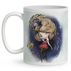 Személyre szabható - Szőke hajú Csini Skorpió lány mintás bögre