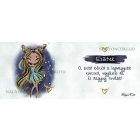 Személyre szabható - Barna hajú Csini Bika lány mintás bögre