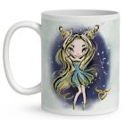 Személyre szabható - Szőke hajú Csini Bika lány mintás bögre