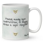 Személyre szabható - Vörös hajú Csini Bika lány mintás bögre