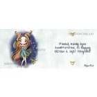 Személyre szabható - Vörös hajú Csini Bika lány mintás bögre