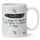 Személyre szabható - Szőke hajú Csini Szűz lány mintás bögre