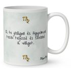 Személyre szabható - Szőke hajú Csini Szűz lány mintás bögre