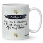 Személyre szabható - Vörös hajú Csini Szűz lány mintás bögre