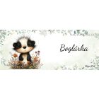 Névvel kérhető - Az éjszakák vándora, édes kis borz mintás bögre