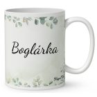 Névvel kérhető - Az éjszakák vándora, édes kis borz mintás bögre