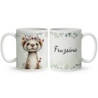 Névvel kérhető - Tündéri hermelin, a kecses felfedező mintás bögre