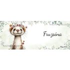 Névvel kérhető - Tündéri hermelin, a kecses felfedező mintás bögre