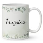 Névvel kérhető - Tündéri hermelin, a kecses felfedező mintás bögre