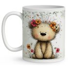 Névvel kérhető - A legcukibb tavaszi macika mintás bögre