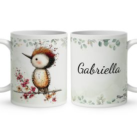   Névvel kérhető - Tündéri harkály, az erdő kis dobosa mintás bögre