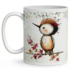 Névvel kérhető - Tündéri harkály, az erdő kis dobosa mintás bögre