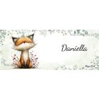 Névvel kérhető - Az erdő kis ravaszdija, a vörös róka mintás bögre