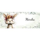 Névvel kérhető - Tavasz hírnöke, a mezei nyuszi mintás bögre