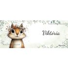 Névvel kérhető - Az erdő kis akrobatája, a mókus mintás bögre