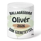 Névvel kérhető Borz - 2026 évi Ballagásra mintás persely
