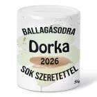 Névvel kérhető Mókus - 2026 évi Ballagásra mintás persely