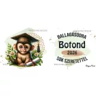 Névvel kérhető Maki - 2026 évi Ballagásra mintás persely