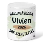 Névvel kérhető Bárány - 2026 évi Ballagásra mintás persely
