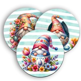 3 db cuki húsvéti manó kör alakú alátét szett (#23)