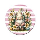 6 db cuki húsvéti manó kör alakú alátét szett (#24)