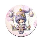 3 db cuki húsvéti manólány kör alakú alátét szett (#26)