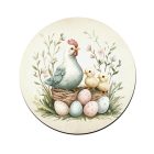 3 db cuki vintage húsvéti kör alakú alátét szett (#40)