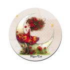 3 db cuki pipacs tündérlány kör alakú alátét szett (#56)