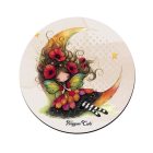 6 db aranyos pipacs tündérlány kör alakú alátét szett (#58)