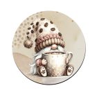 6 db cuki Kávés manós poháralátét szett (#62)